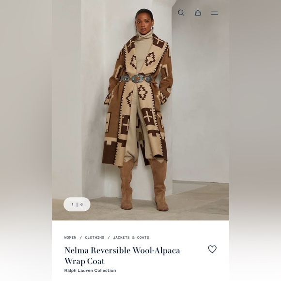 Ralph Lauren Purple Label Nelma Wrap Size 8 - Picture 4 of 13